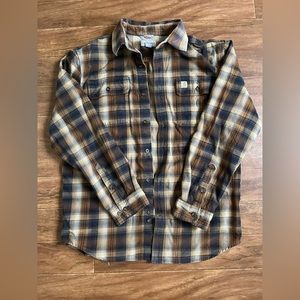 Heavyweight carhartt flannel men’s M